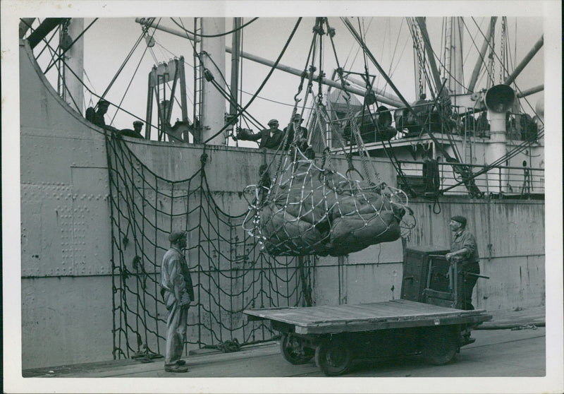 The International Ship - Vintage Photograph