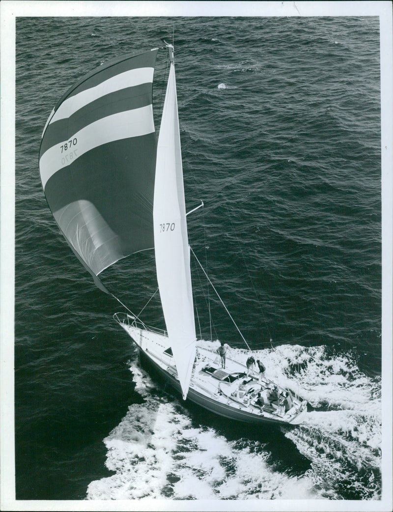 Sailboat - Vintage Photograph