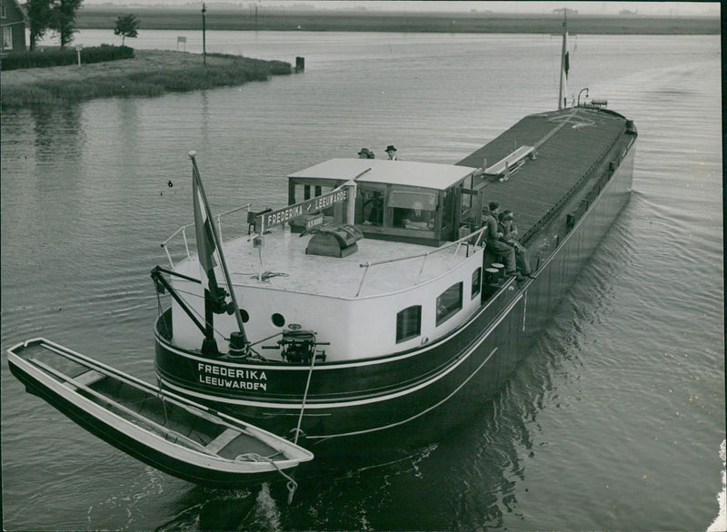 The Frederika Leeuwarden ship - Vintage Photograph