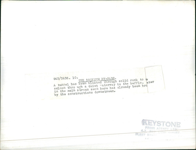 The Sockeye By-Pass - Vintage Photograph