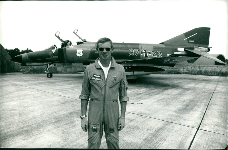 Phantom fighter plane - Vintage Photograph