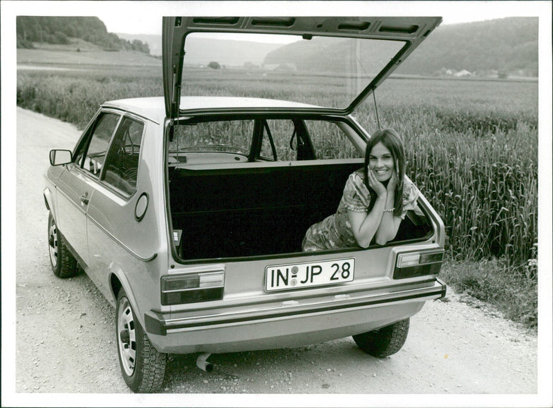1974 Audi 50 - Vintage Photograph