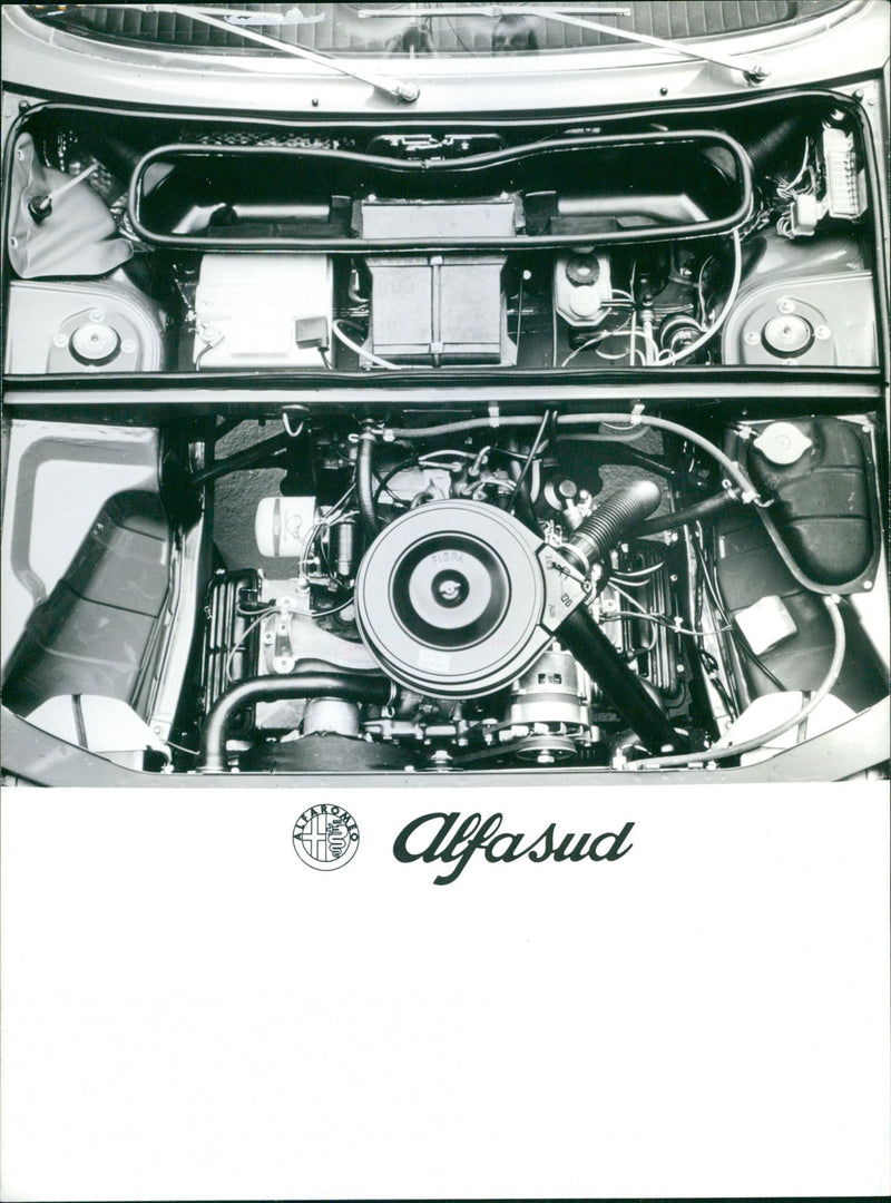 1971 Alfa Romeo Alfasud - Vintage Photograph