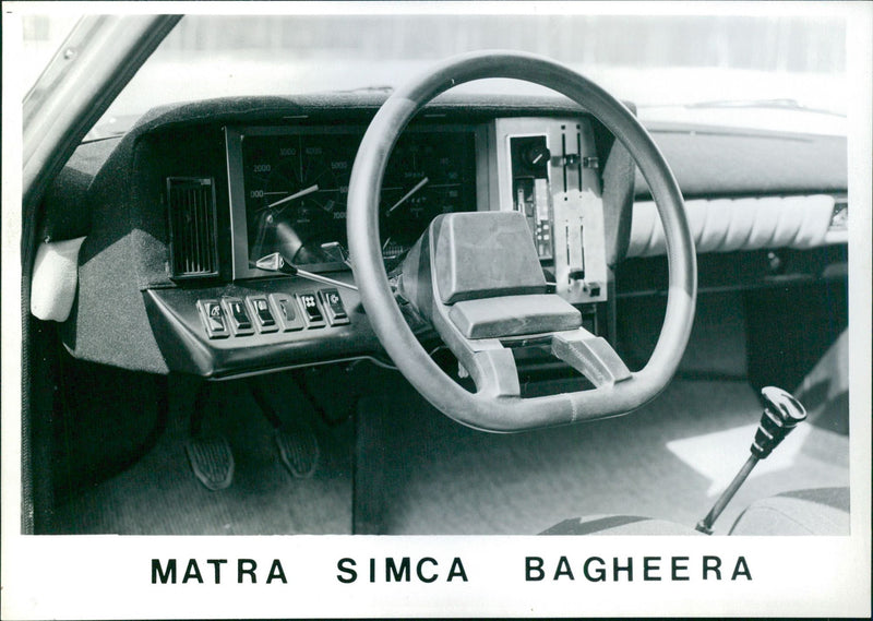 1973 Matra Simca Bagheera - Vintage Photograph