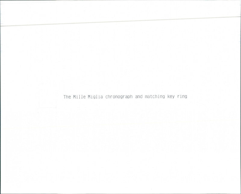 The Mille Miglia - Vintage Photograph