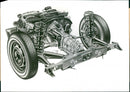 Volkswagen 411 Rear Axle - Vintage Photograph