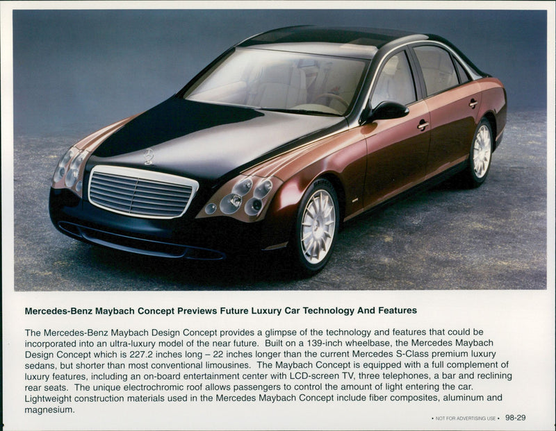 Mercedes Benz 98 - Vintage Photograph