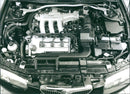 Engine of the 1992 Mazda XEDOS 6 - Vintage Photograph