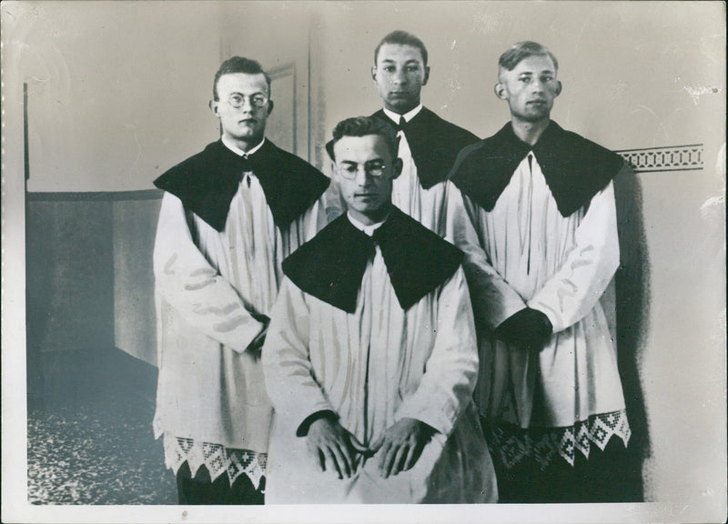 Four men - Vintage Photograph
