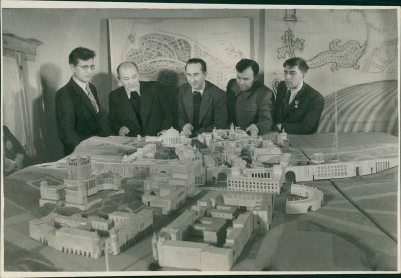 Model city - Vintage Photograph