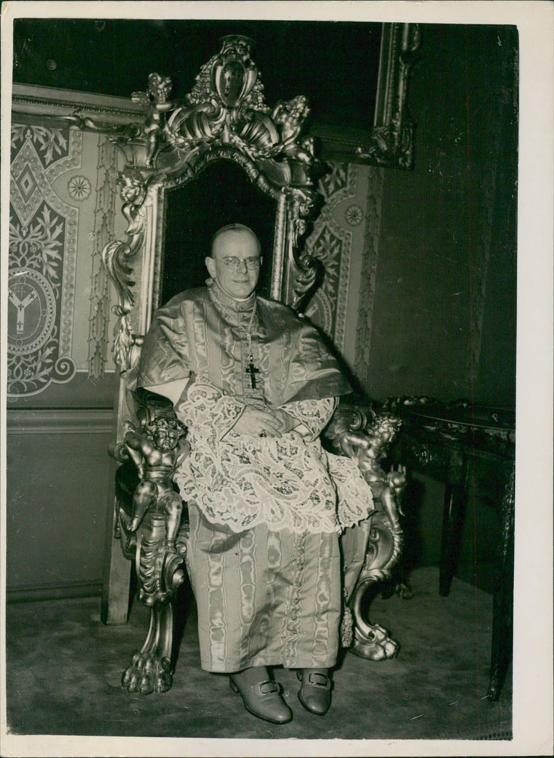 Cardinal Dr. Bernard Griffin - Vintage Photograph