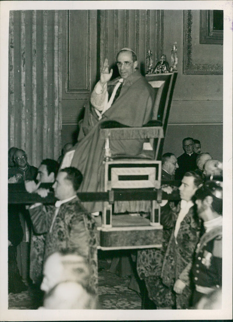 Pope Pius XII - Vintage Photograph