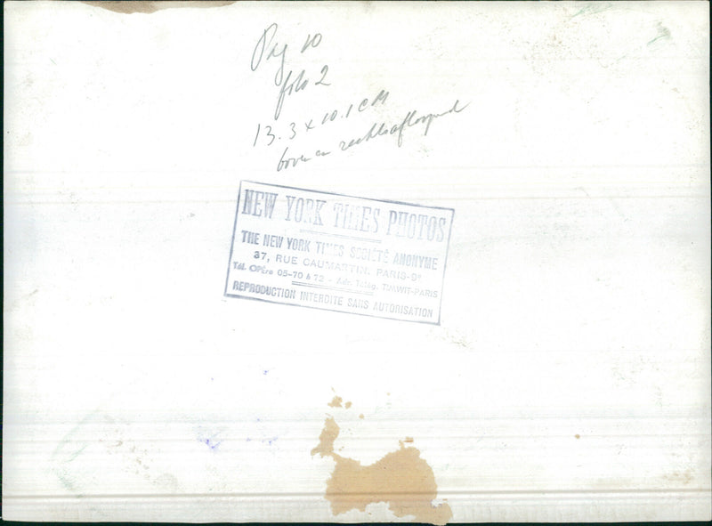 Posing spread eagle - Vintage Photograph