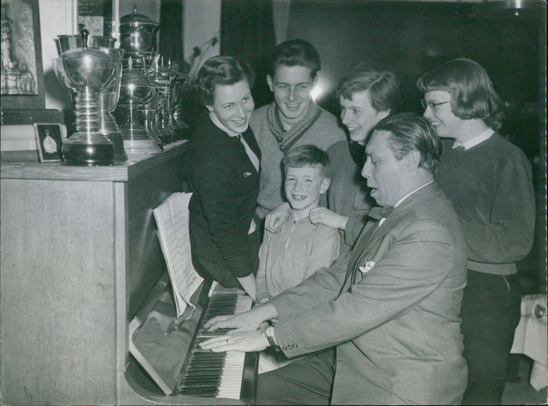 Pianist - Vintage Photograph