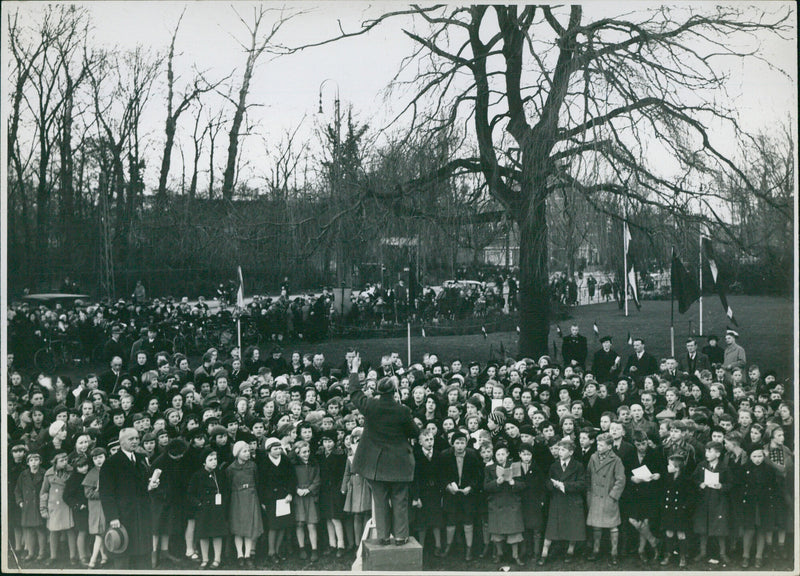 School choir - Vintage Photograph