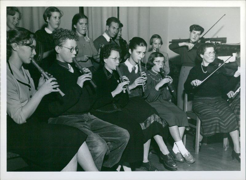 Musicians - Vintage Photograph