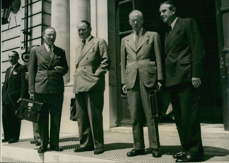 Four men - Vintage Photograph