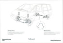 1984 Renault Espace Technical Data - Vintage Photograph