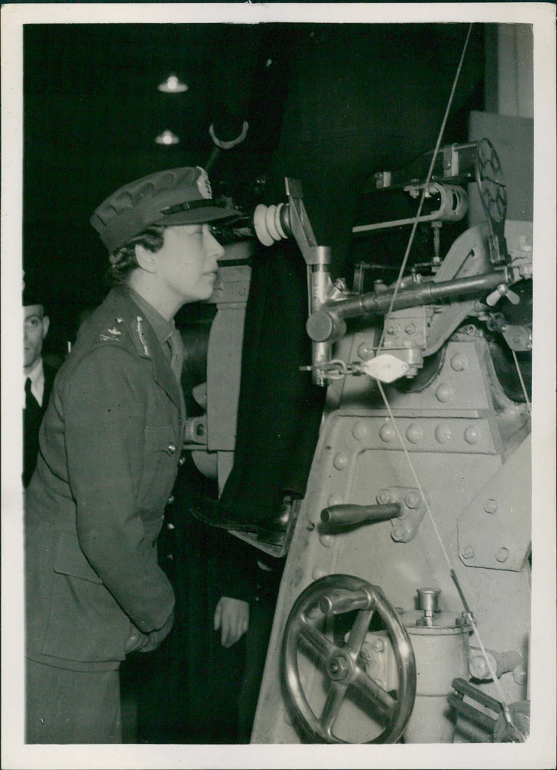 Princess Royal Opens the Navy League Ehxibition in Leeds - Vintage Photograph