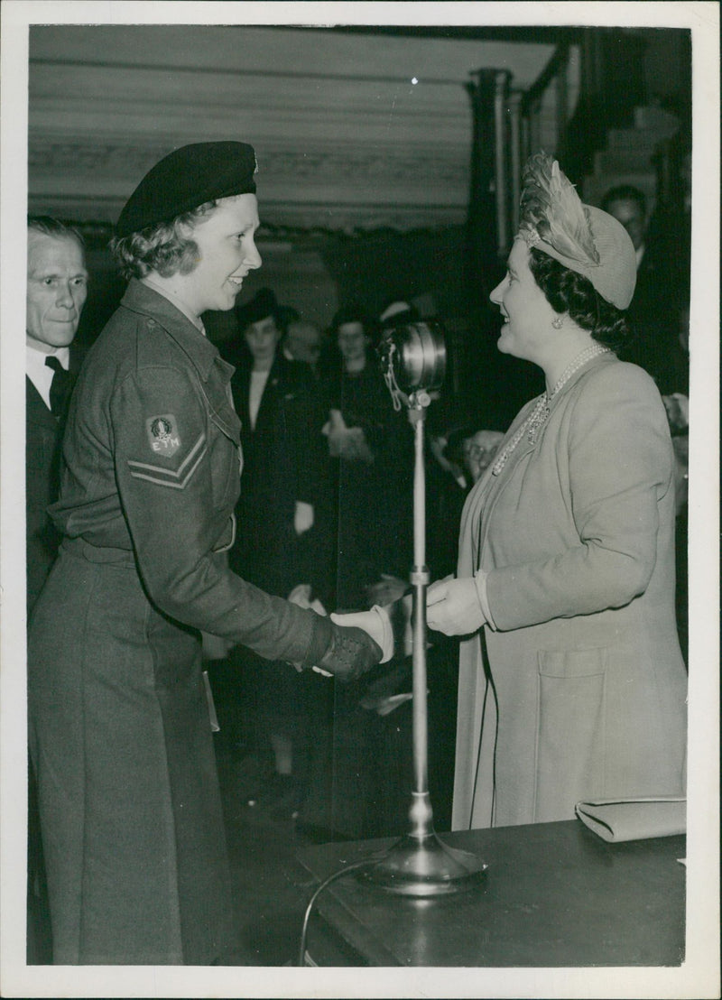 Queen Elizabeth Bowes-Lyon - Vintage Photograph