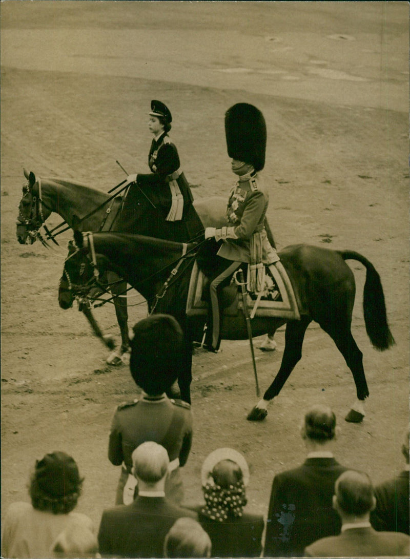 Princess Elizabeth II and Duke of Gloucester - Vintage Photograph