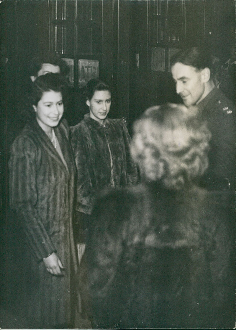 Princess Elizabeth and Princess Margaret Rose - Vintage Photograph