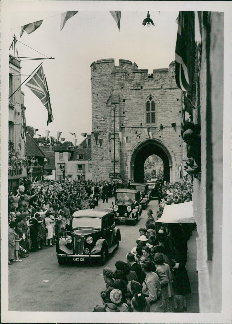 Royal Visit - Vintage Photograph