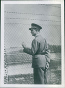 King Leopold III during his captivity - Vintage Photograph