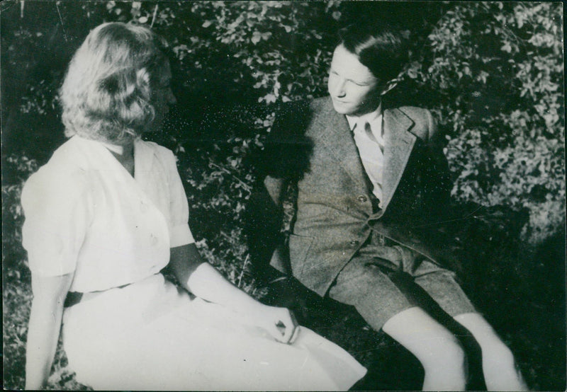 Prince Baudouin and Princess Josephine Charlotte - Vintage Photograph