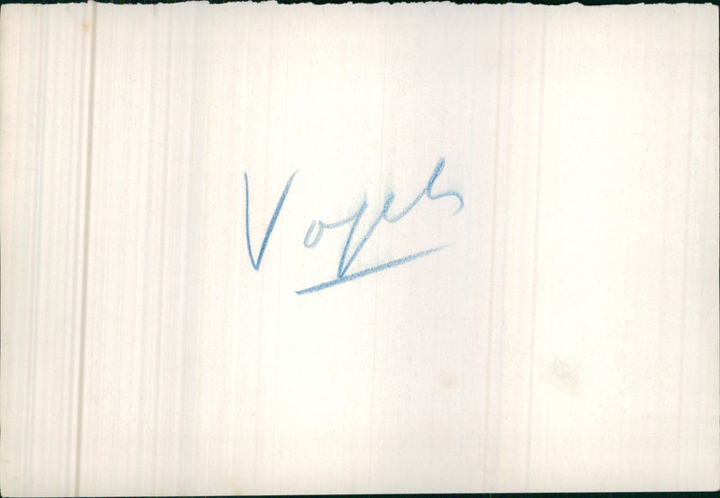 Wader - Vintage Photograph