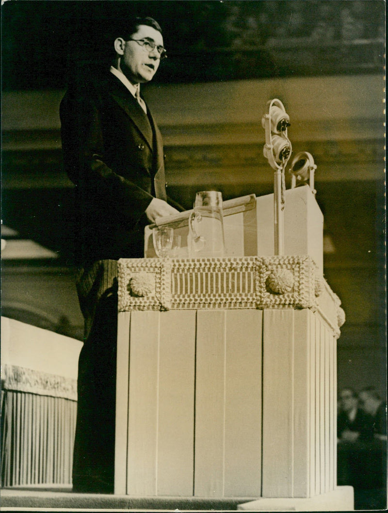 U.N.O Assembly - Vintage Photograph