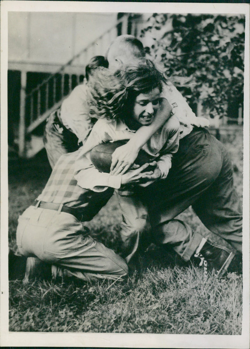 American football - Vintage Photograph