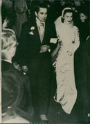 Tyrone Power and Linda Christian - Vintage Photograph