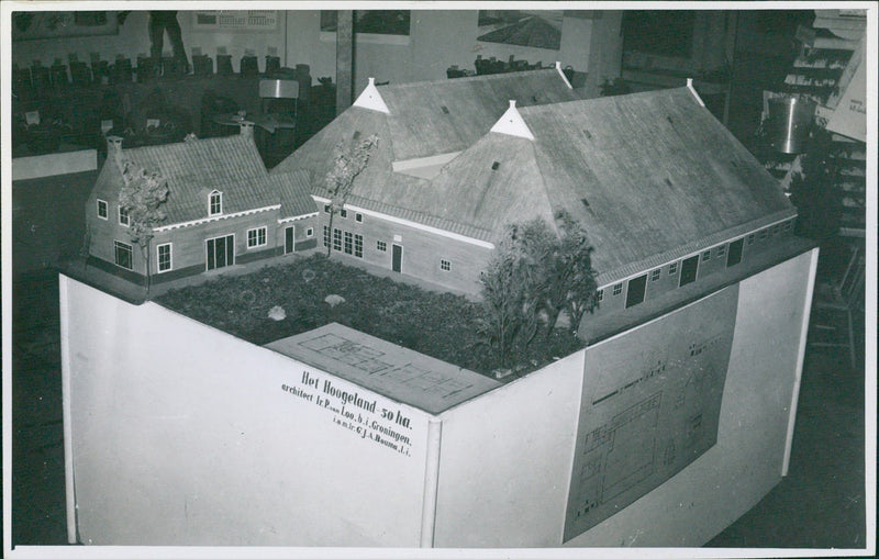 Scale model - Vintage Photograph