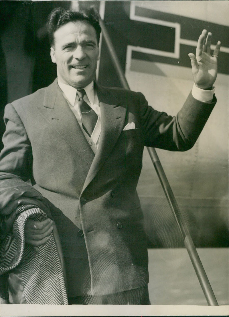 Marcel Cerdan - Vintage Photograph