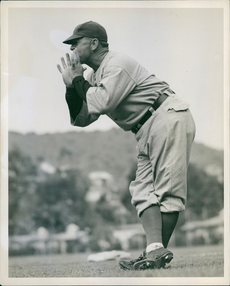 Baseball Player - Vintage Photograph