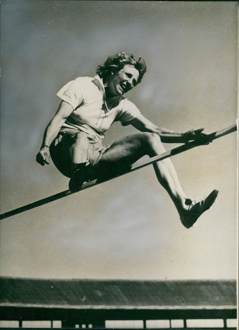High Jump - Vintage Photograph