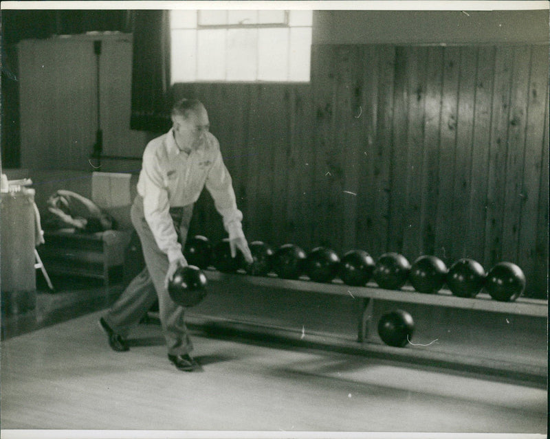 Bowling - Vintage Photograph