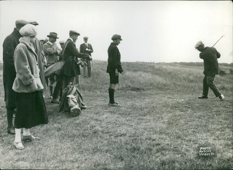 Golfing - Vintage Photograph