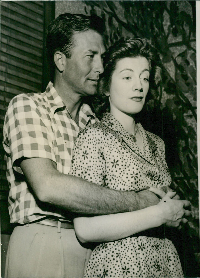 Sarah Churchill and Jeffrey Lynn - Vintage Photograph