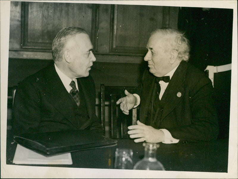 UNO Elects Atom Bomb Committee - Vintage Photograph