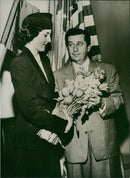Morey Amsterdam and Judy Duyndam - Vintage Photograph