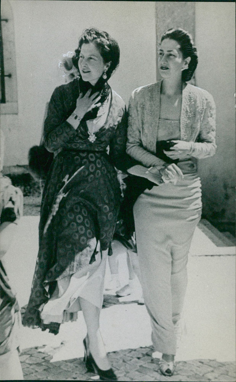 Princess Isabelle of Orleans-Braganza and Fatima - Vintage Photograph