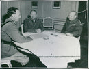 General Alexander Patch and General Wade Haislip - Vintage Photograph