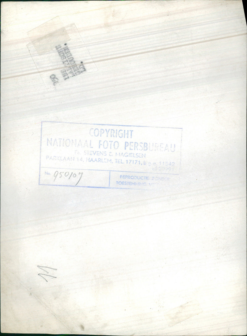 KLM Arrival - Vintage Photograph