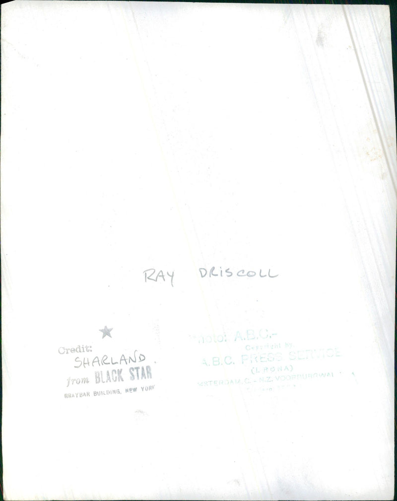 Ray Driscoll - Vintage Photograph