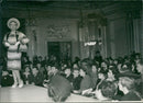 Parade of Models in British Rayons - Vintage Photograph