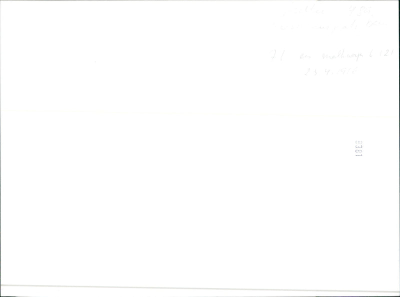 A tram in the city - Vintage Photograph