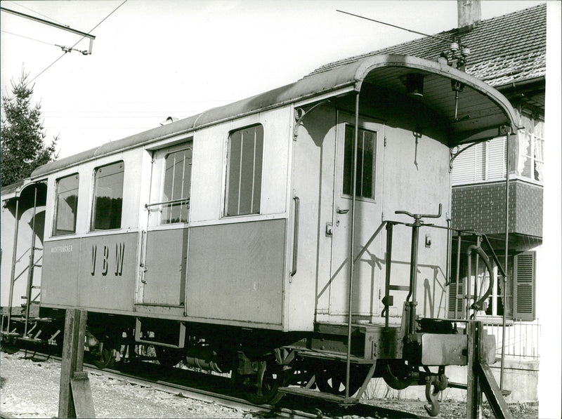 A tram - Vintage Photograph