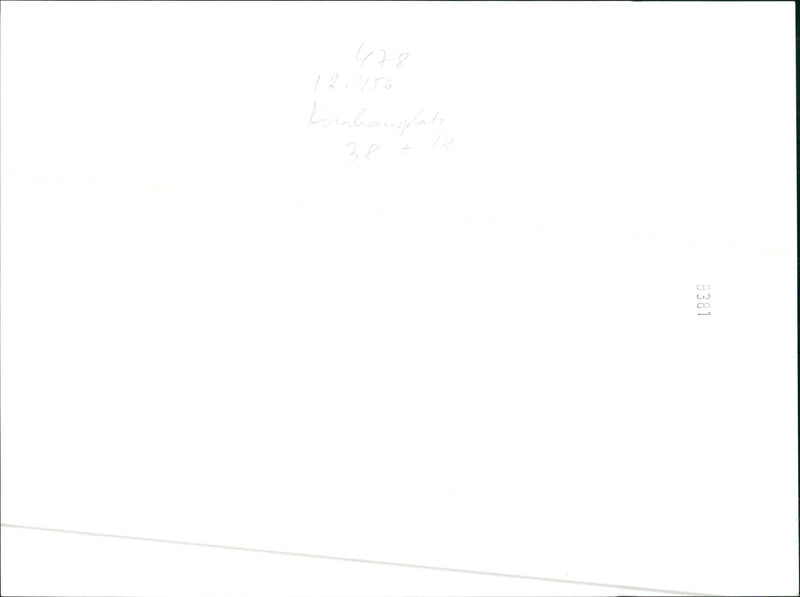 A tram on the street - Vintage Photograph